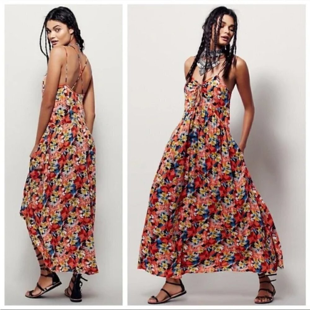 Free People Mulberry Floral Maxi Dress - Picture 10 of 11